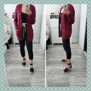 3/$30 - H&M Marled Knit Cardigan